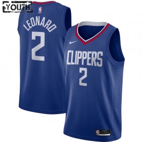 Dres Los Angeles Clippers Kawhi Leonard 2 2020-21 Nike Icon Edition Swingman - Dječji